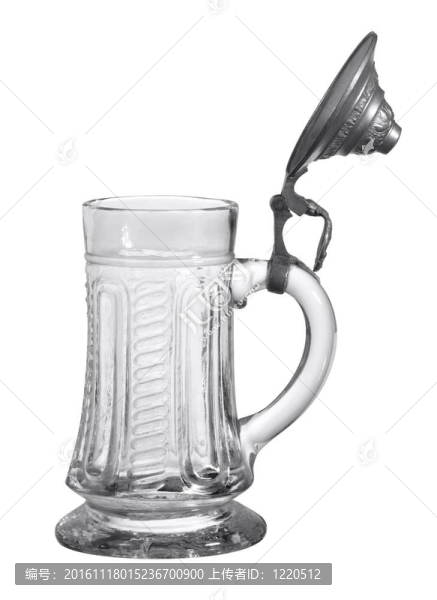 懷舊的玻璃酒杯