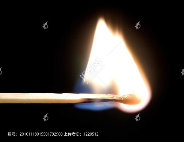 燃燒的火柴