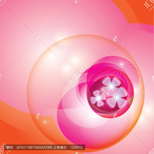 球的花