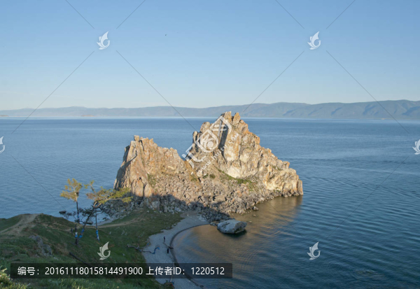 奧爾洪島島；Cape,Burkhan（巖
