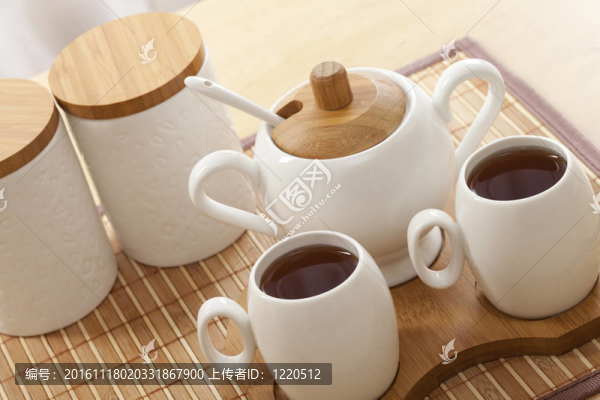 一種茶具的特寫