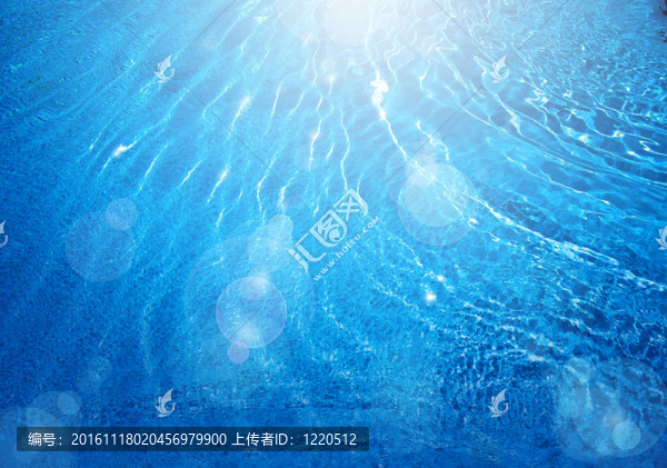 水藍(lán)色的背景