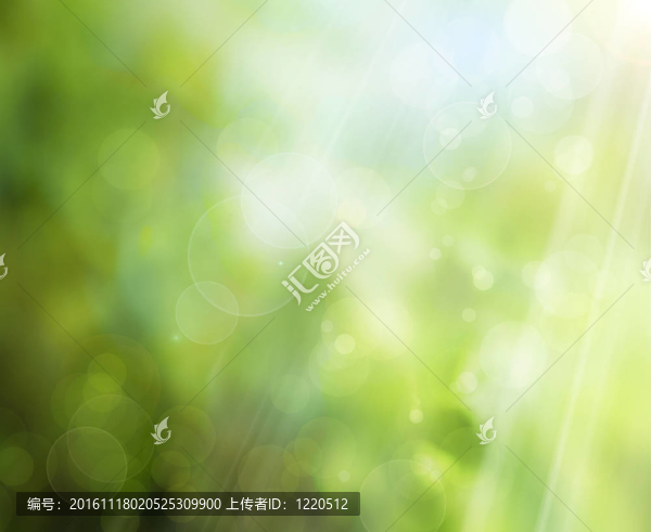 抽象春天自然背景