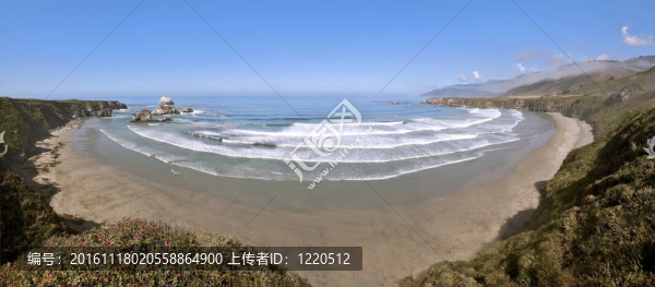 銀元的海灘；大瑟爾
