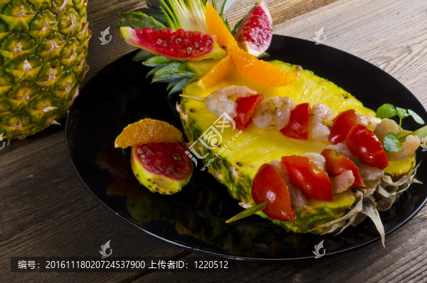 螃蟹吐菠蘿