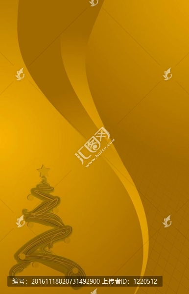 圣誕背景金