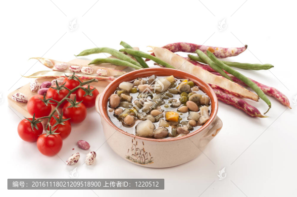 湯底翠綠