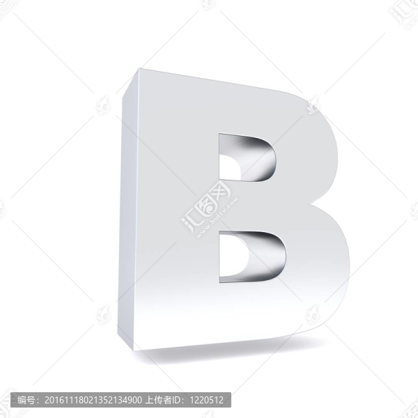 3D刷金屬字母表