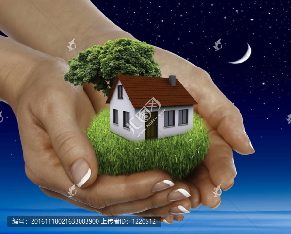 在充滿星星的夜晚賣房子