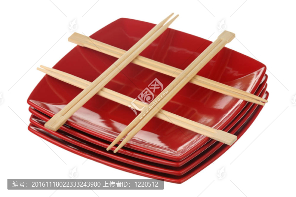 筷子和盤子
