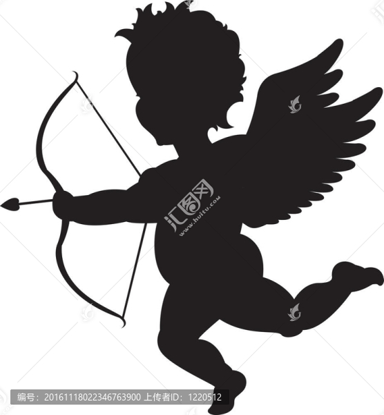 Cupid的剪影