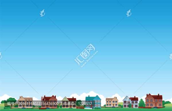 郊區(qū)的背景