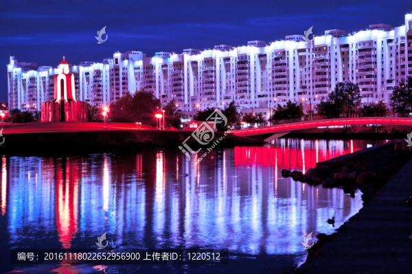 明斯克的夜晚