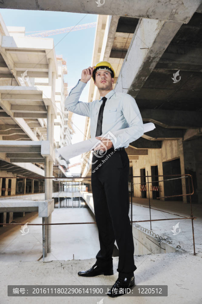 建筑工地建筑師