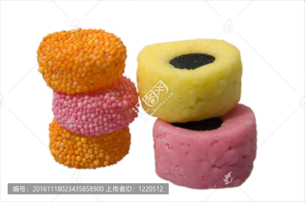 孤立的糖果