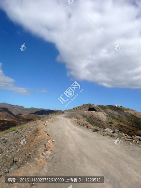大加那利島的山路