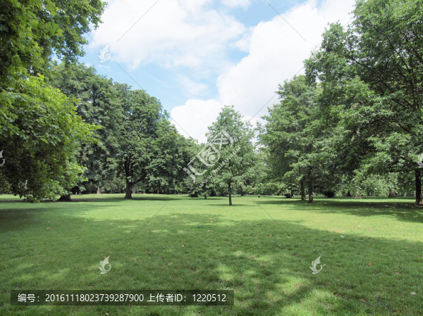 Kensington花園；倫敦