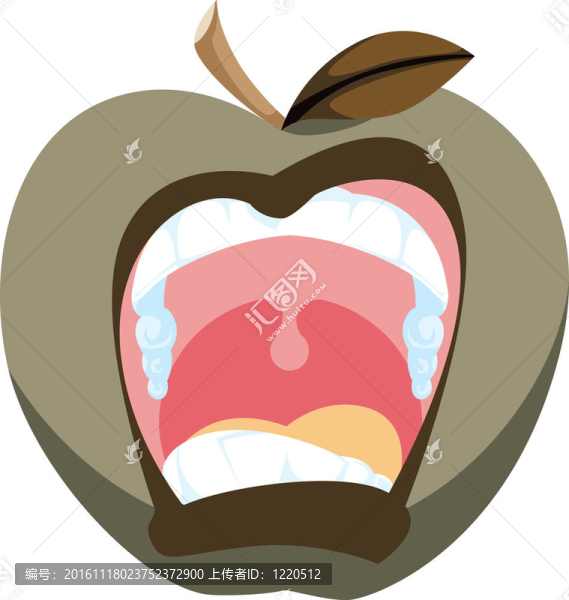 壞蘋果的插圖
