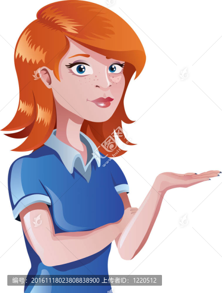 紅發(fā)女孩表現(xiàn)出