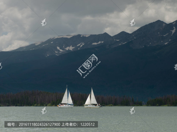 帆船在芒廷萊克