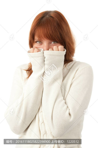 美麗的歐洲年輕女人