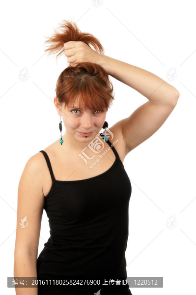 微笑的女人的肖像