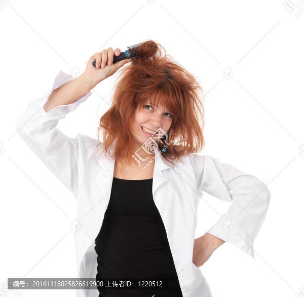 有趣的紅發(fā)女人