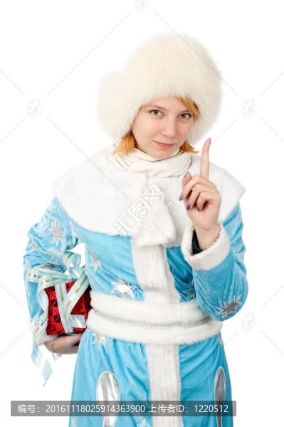 圣誕節(jié)的女人