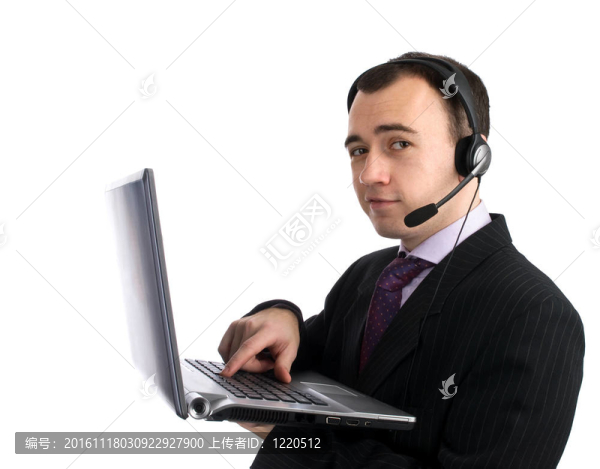 客戶服務的人