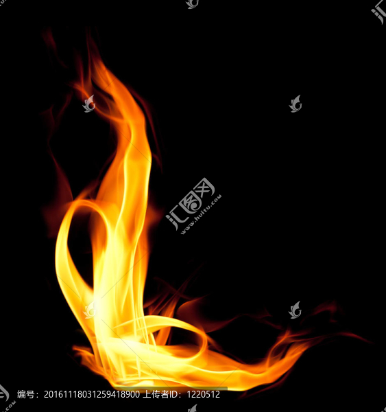火熱的字體。字母L