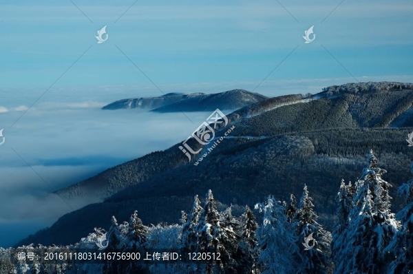 Beskydy的山