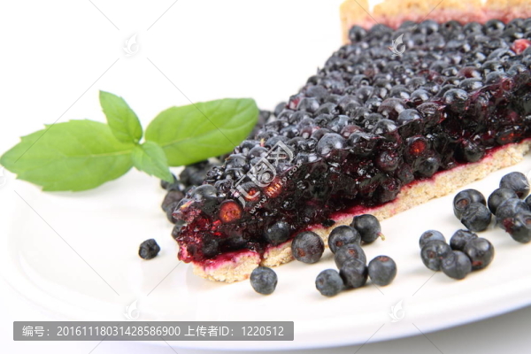 藍莓撻