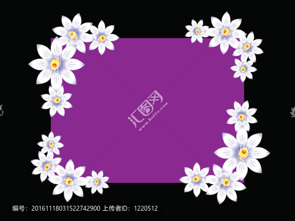 百合花背景