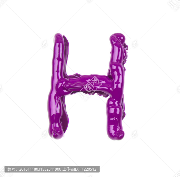 粉紅油字母表