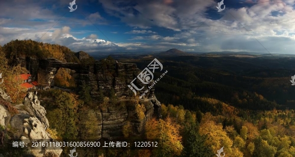 pravcicka巖全景
