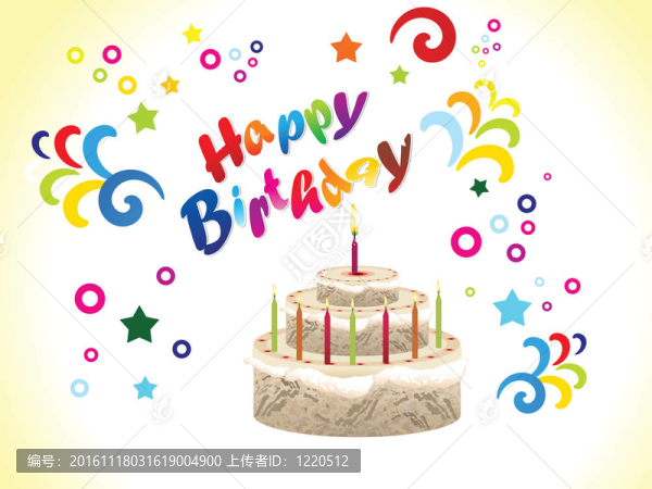 摘要生日卡