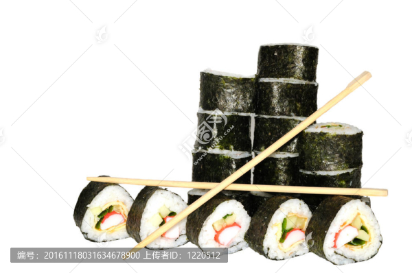 日本壽司與螃蟹