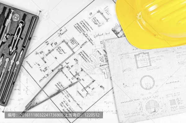 用工人工具建造施工圖