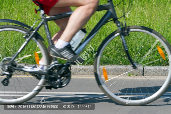 騎自行車
