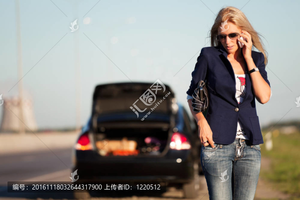 尋求幫助的女人