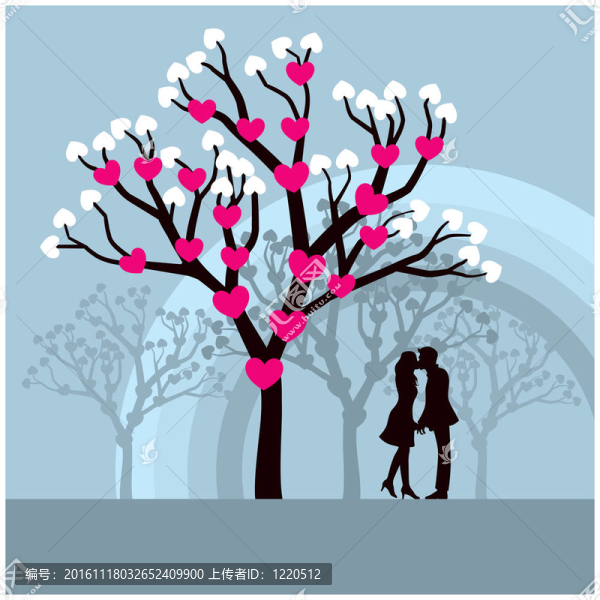接吻的戀人