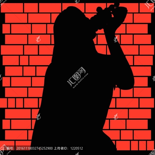 美女吃水果剪影