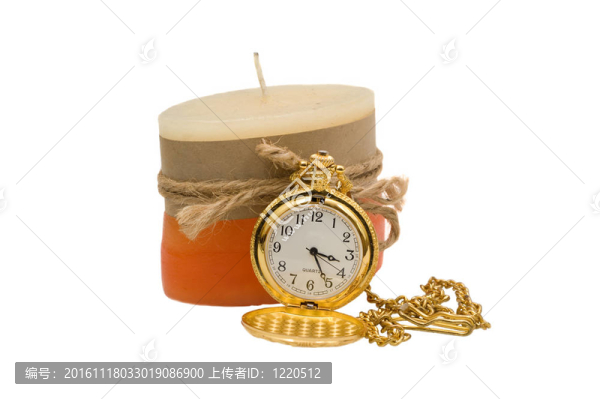 蠟燭和手表