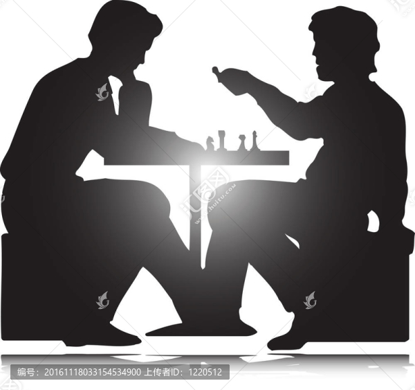 人下棋剪影