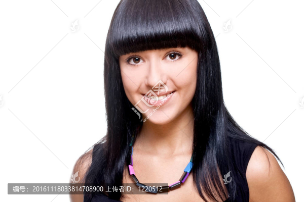 美麗的女人的臉