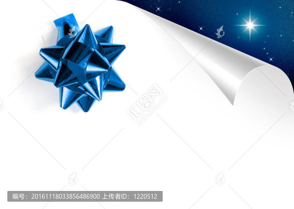 藍(lán)色圣誕頁