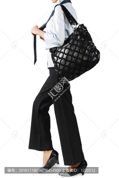 步行的女士