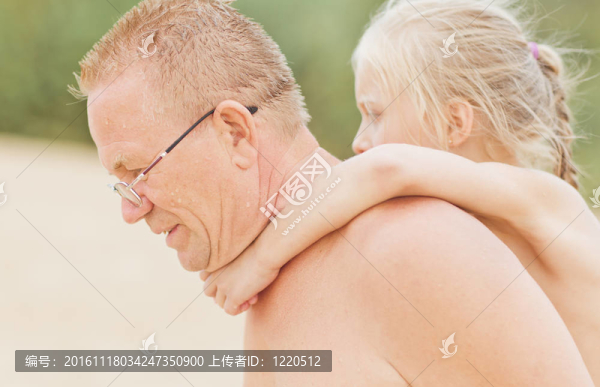 大女兒與爺爺