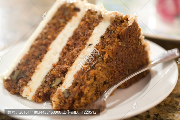 胡蘿卜蛋糕片