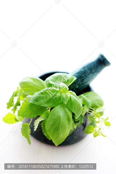 中藥研缽和杵